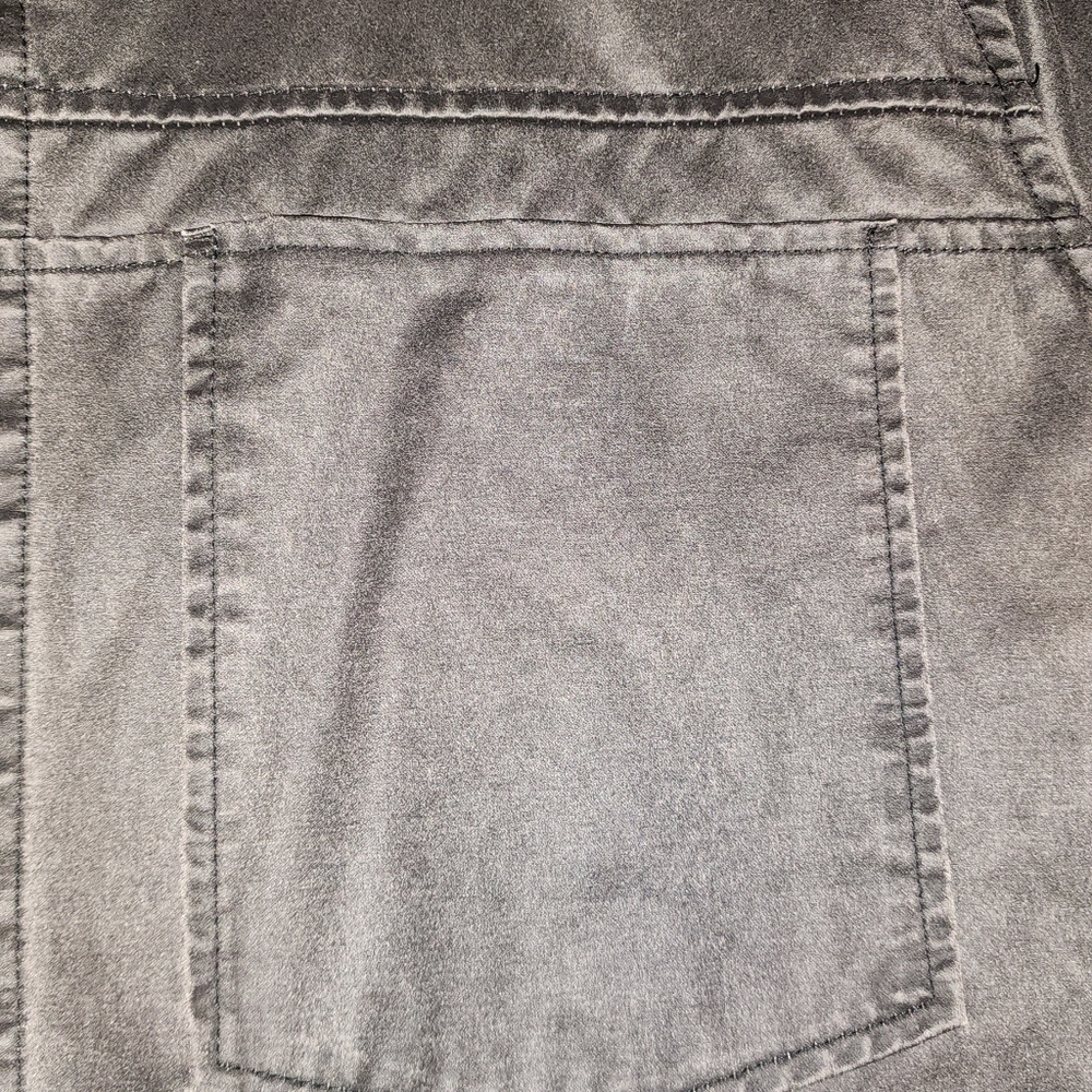 Zara Black Denim Shirt - Picture 2 of 6
